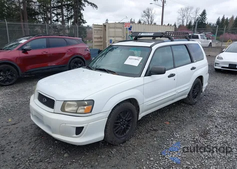 2004 Subaru Forester 2.5Xs z USA, uszkodzony, nr VIN JF1SG65664H700932